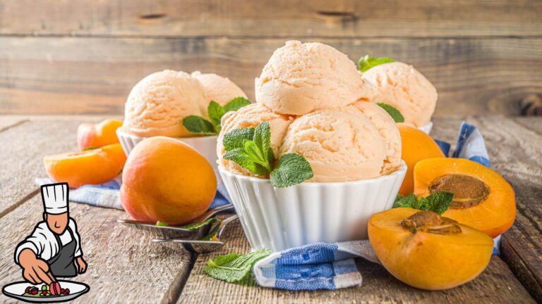 Peach Buttermilk Ice Cream Recipe